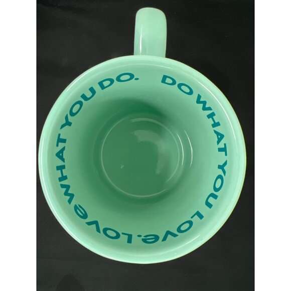 Life Is Good "Do What You Love" Green Mug - Picture 2 of 6